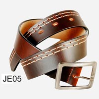 Manufacturers Exporters and Wholesale Suppliers of Mens Leather Belt (JE 05) Kanpur Uttar Pradesh